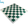 Jeu d&#39;échecs en silicone avec tapis d&#39;échecs